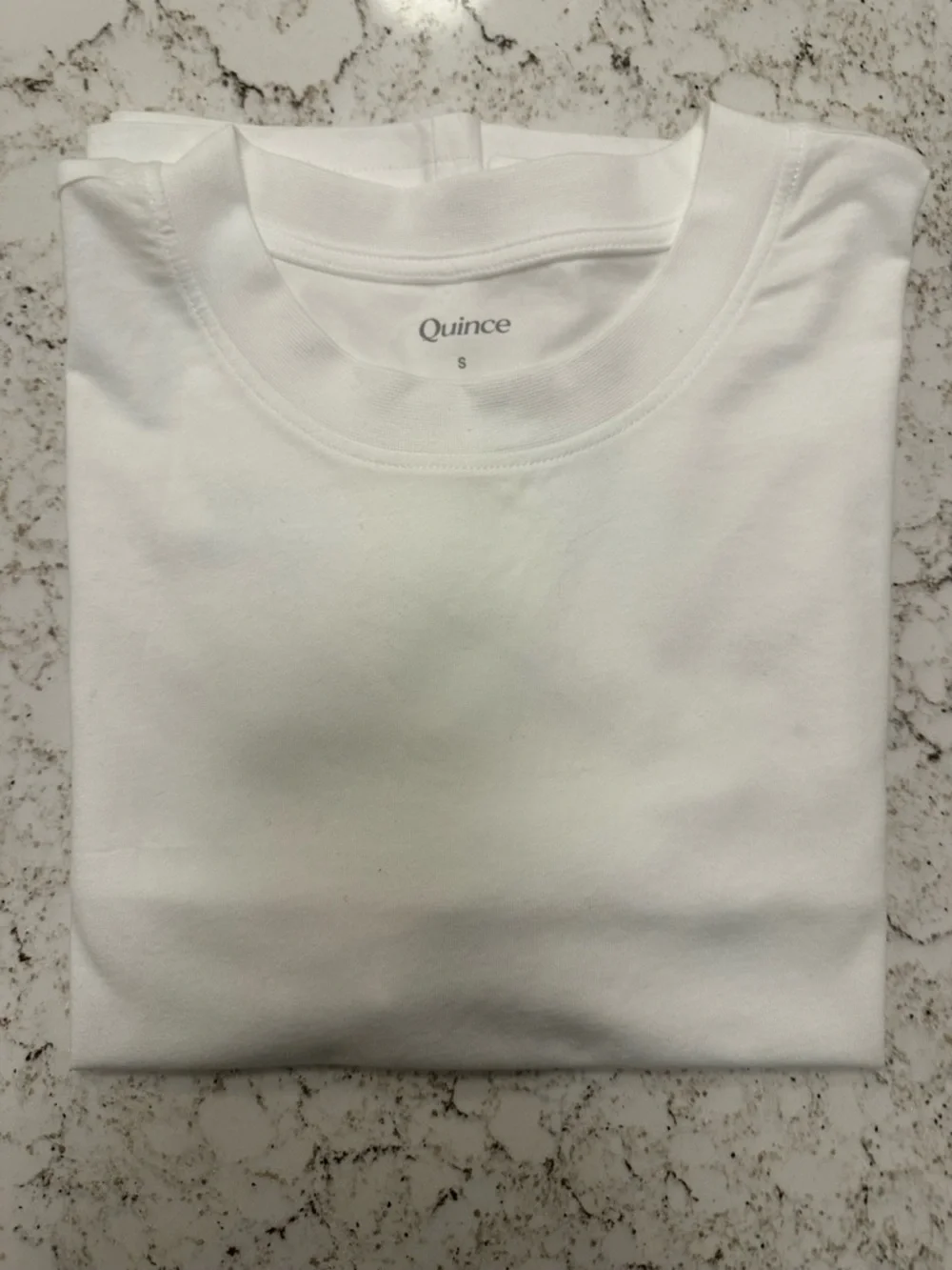 Quince Women’s Bundle of Navy and White Crew Neck Long Sleeve Tees - Picture 7 of 7
